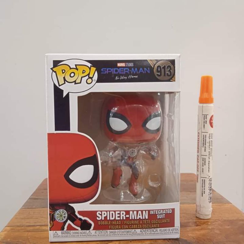 mainan funko pop spidermanFunko pop 913 spidermanspiderman home coming lucutinggi sekitar 4 inchviny