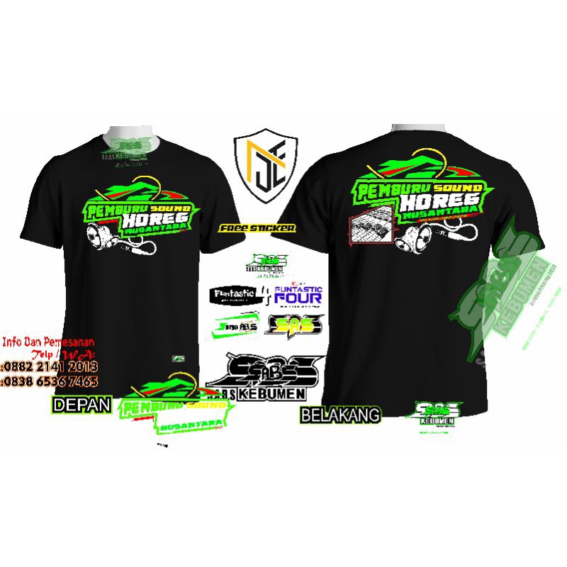kaos pemburu horeg audio sound system