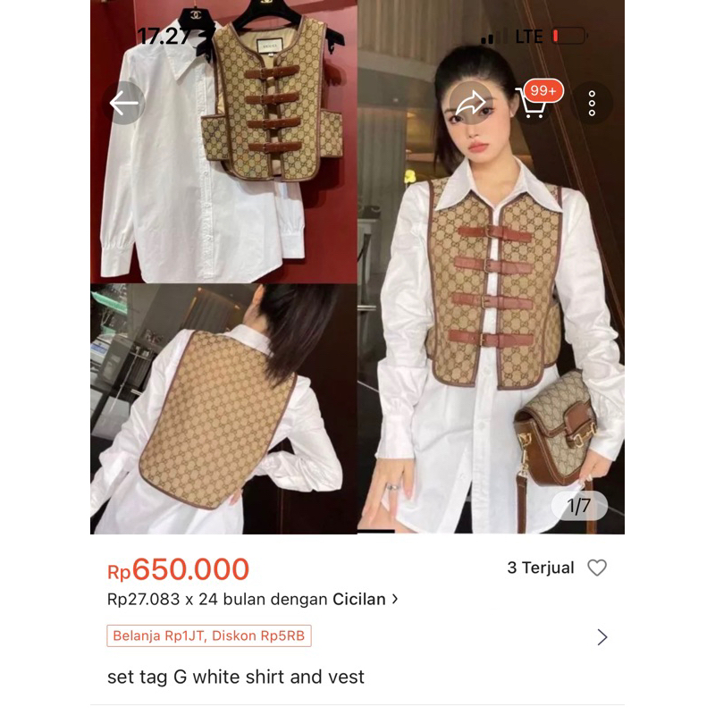 barang fasion import bangkok mewah