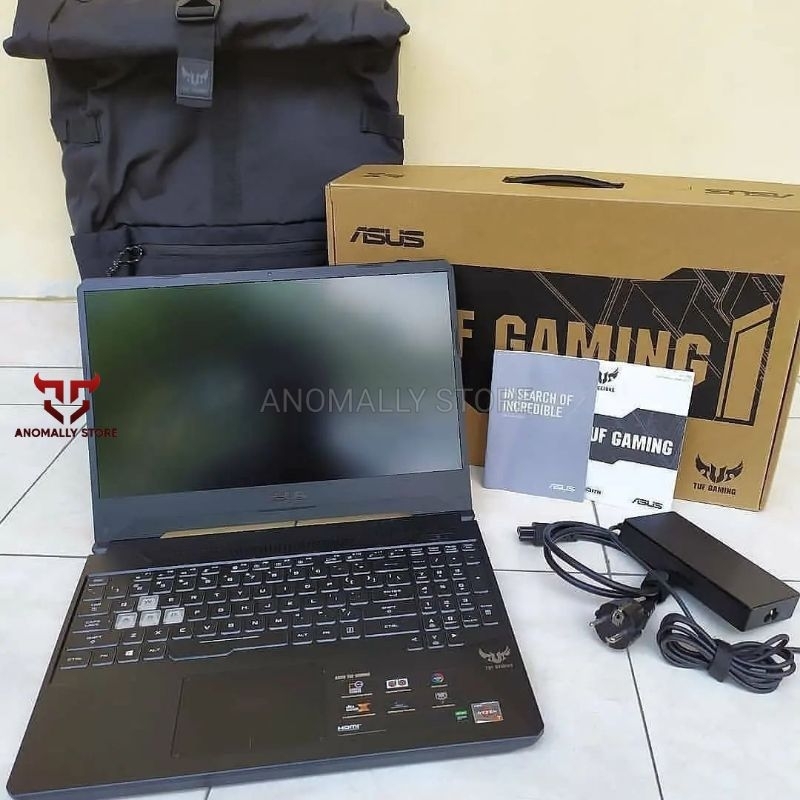 ASUS TUF FX505DT RYZEN 5-3550H Ram 8 SSD512Gb Fullset