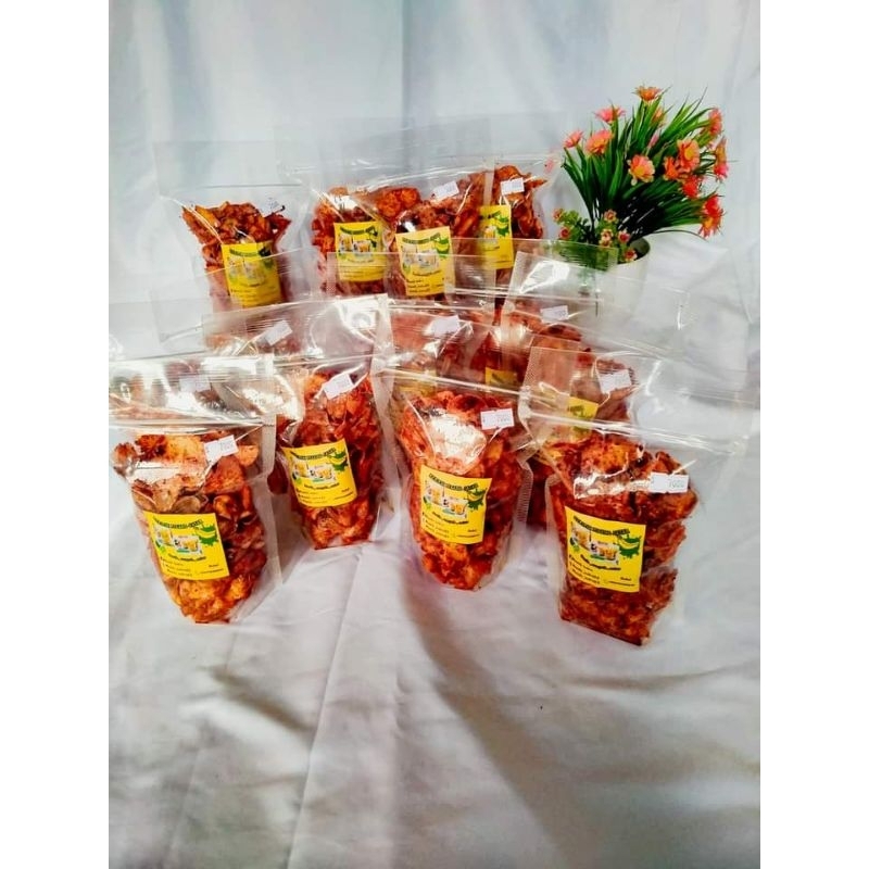 

Keripik Singkong Balado super pedes