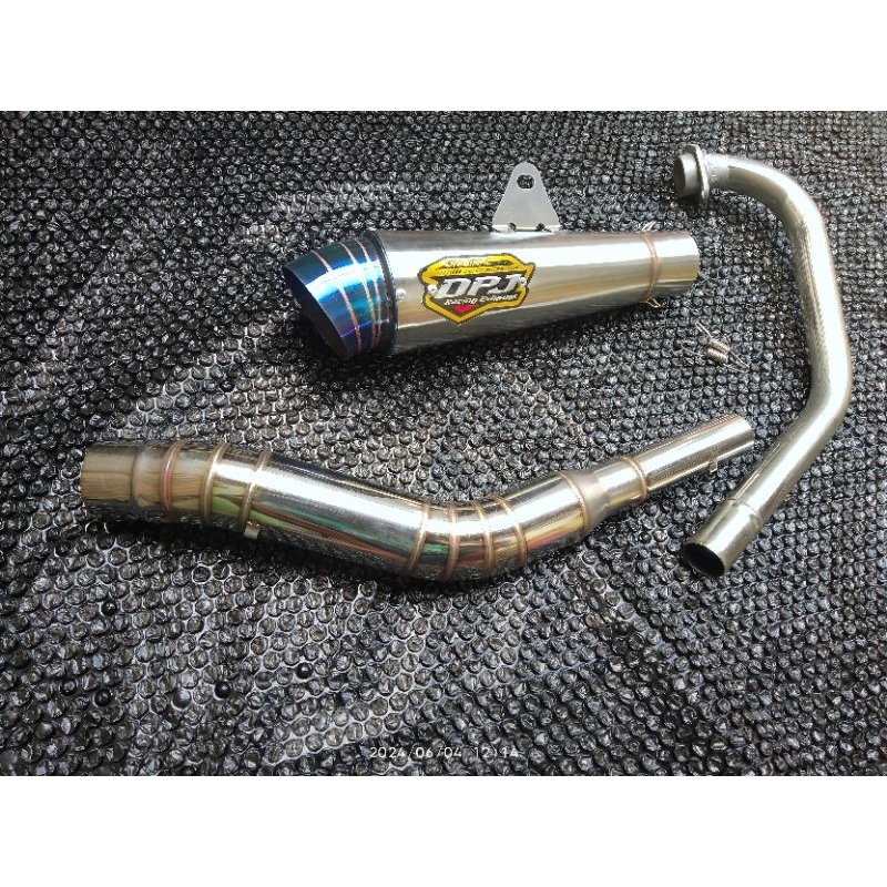 Knalpot Racing DPJ Pnp Vixion Verza Sonic Gsx Byson R15 Cbr150 Tiger
