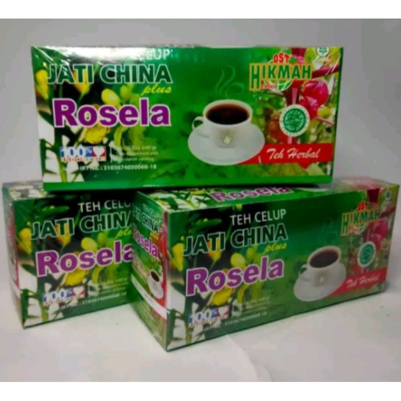

Teh Jati Cina Plus Rosela