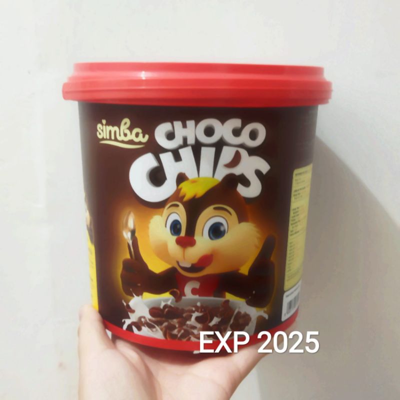 

Choco Chips Cereal Simba Jar 220gr/Simba Choco Chip 220g/Sereal Simba Choco Chips 220gram