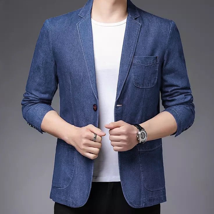 Bestseller blazer sean OT blazer pria santai jeans