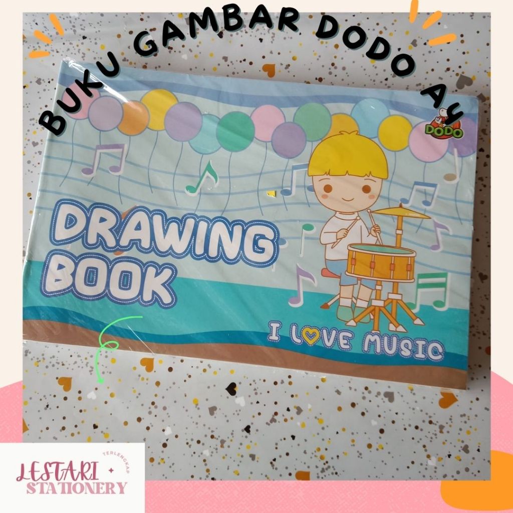 

Buku Gambar Dodo A4 | Buku Menggambar | Lestari Stationery