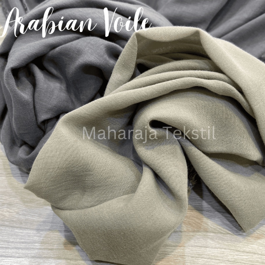 Terbaru Bahan Kain Arabian Voile  Voal Arabian  Voal Syari  Arabiain Voile  Bahan Kerudung Best Sell