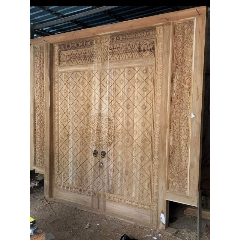 pintu ukir nabawi custom