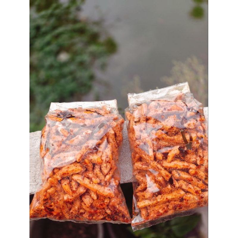 

Basreng Pedas Exstra Daun Jeruk Basreng Viral 250Gram