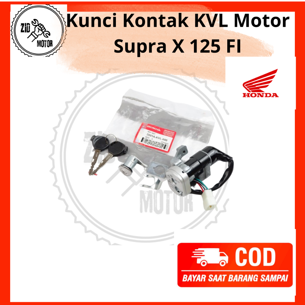 Kunci Kontak Honda Supra X 125 Injeksi / Kunci Kontak Motor Supra X 125 FI