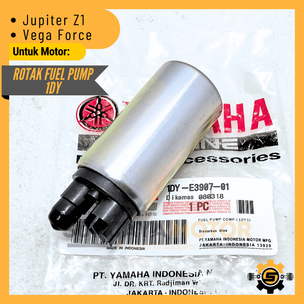 Rotak Fuel Pump 1DY Rotak Dinamo Pompa Bensin Kualitas Original Yamaha Jupiter Z1 Vega Force Rotak F
