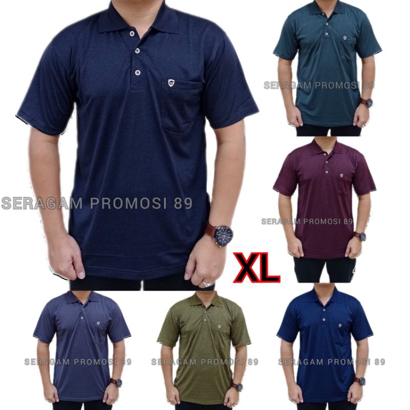 Baju Kaos Polos Korea Pria Bapak-Bapak / Atasan Kaos Wangky Polos Katun Lengan Pendek Pria / Kaos Ba
