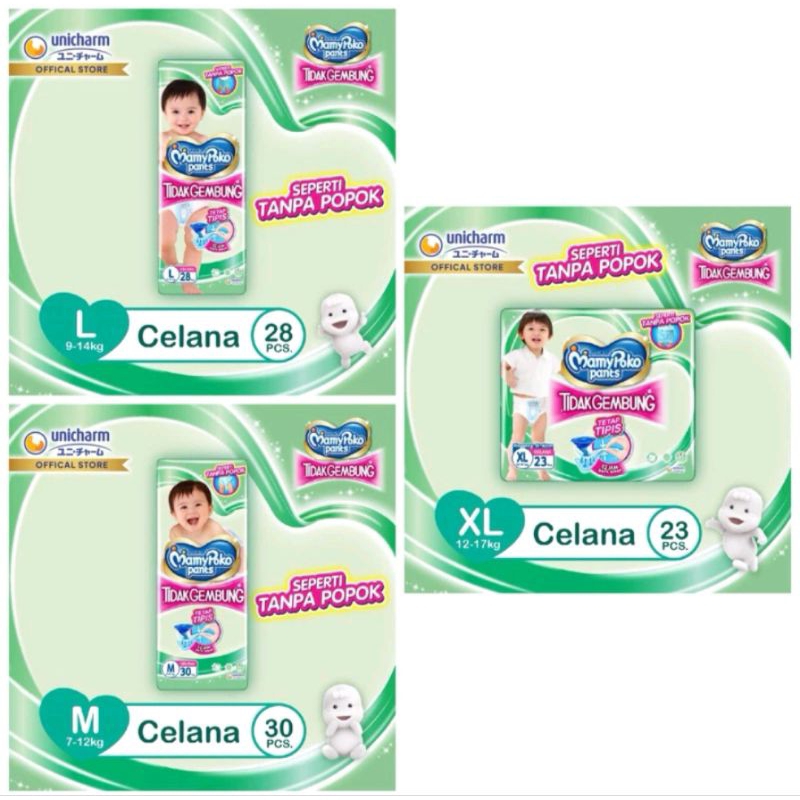 mamypoko slim tidak gembung