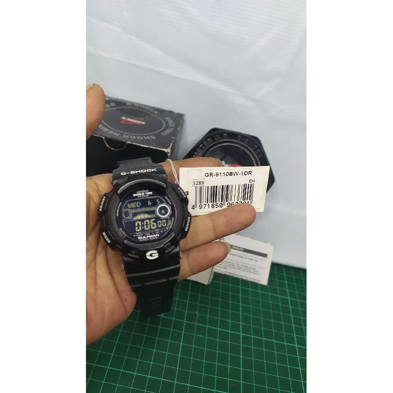 Jam Casio G-shock Gshock GR-9110BW GR9110BW GULFMAN
