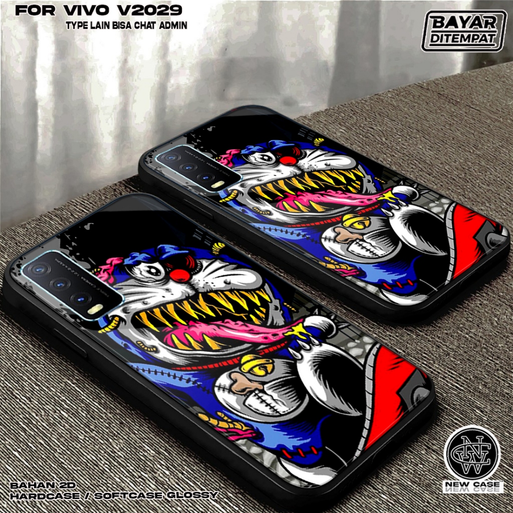 Case VIVO V2029 - Casing Hp VIVO Terbaru 2024 Newcase [ MASK ] Silikon Hp - Kesing Hp VIVO V2029 - C