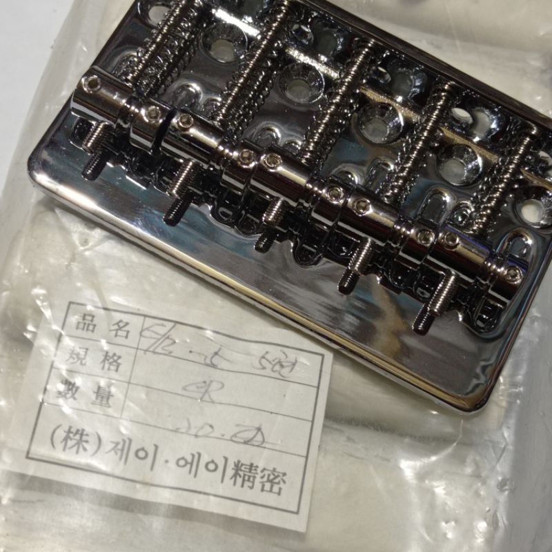 Bridge Bass 5 String Premium Korea Tebal Bridge Jazz Bass 5 String Tebal