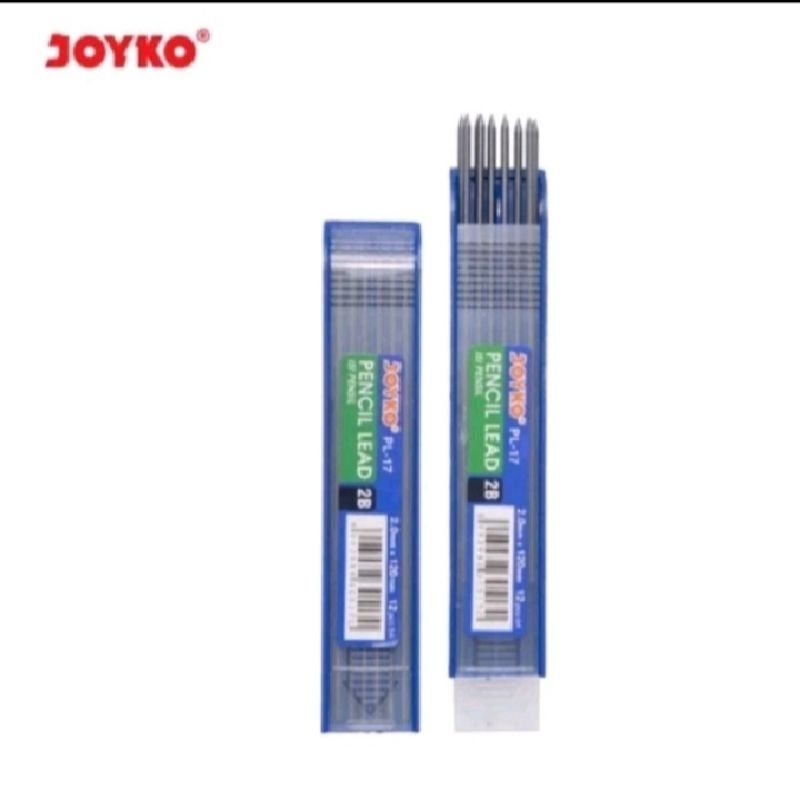 

1 pak isi pensil mekanik joyko