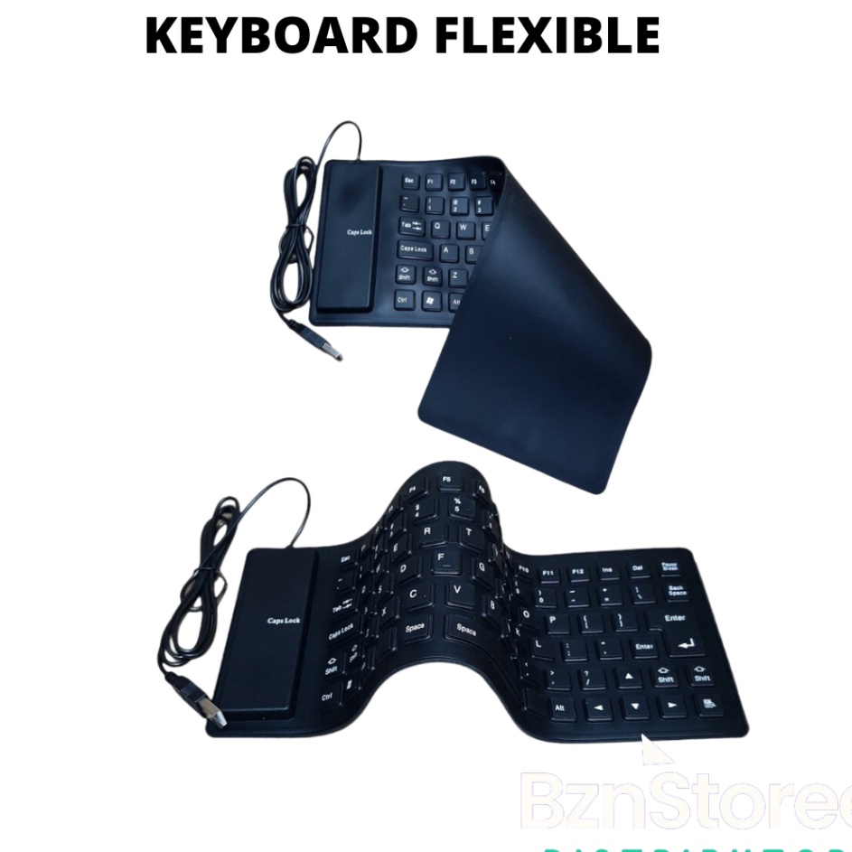 Harga Termurah Flexible Keyboard USB KEYBOARD FLEXIBEL USB KEYBOARD FLEXIBLE ANTI AIR BAHAN KARETkey