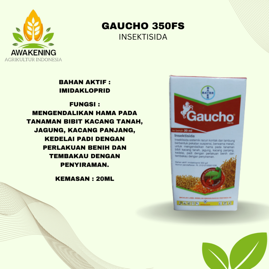 GAUCHO 350FS 20ML INSEKTISIDA IMIDAKLOPRID