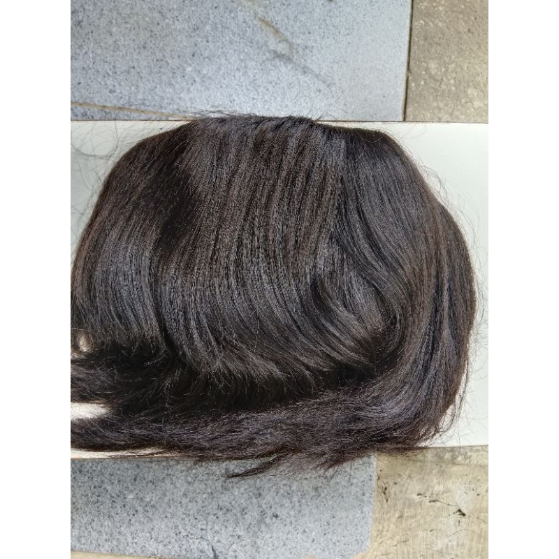 wig toupee wanita ( tutup botak)