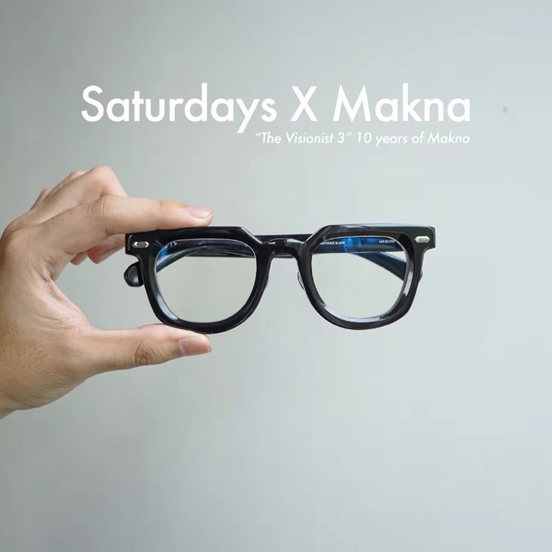 KACAMATA SATURDAYS X MAKNA THE VISIONIST 3.0 + BONUS MAKERS MINI LOGO BASIC TEE