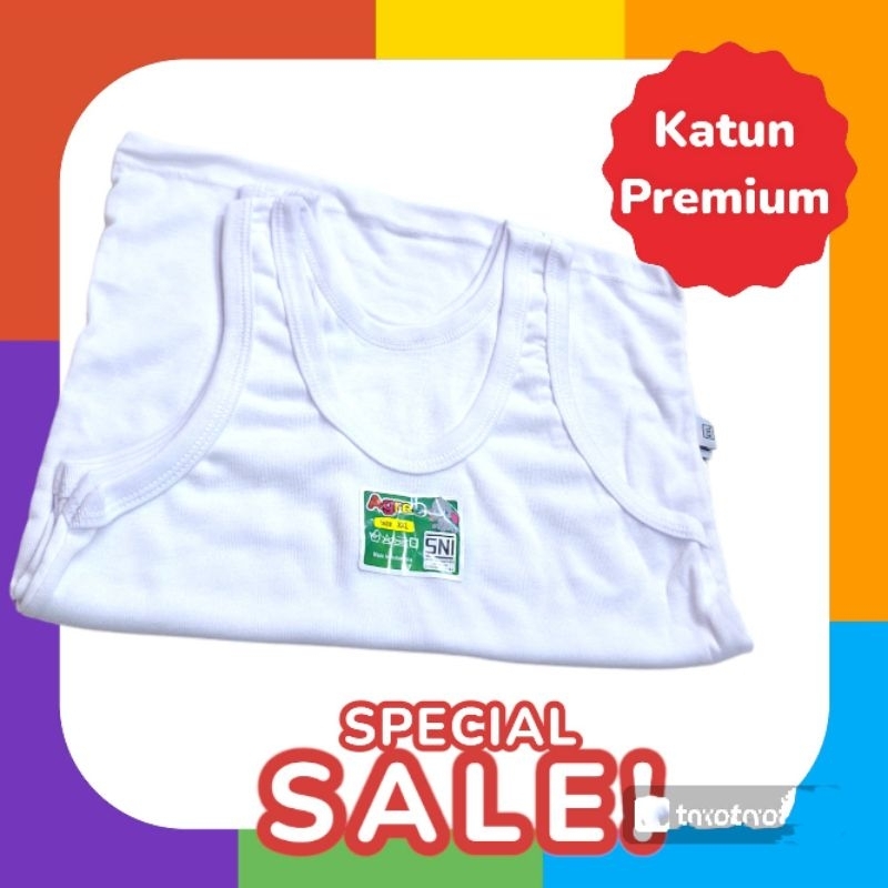 [GROSIR 6PCS]Singlet Anak Kecil Laki Laki Katun Tebal/Kaos Dalam Anak Kecil Tanggung Katun/Kaos Dala