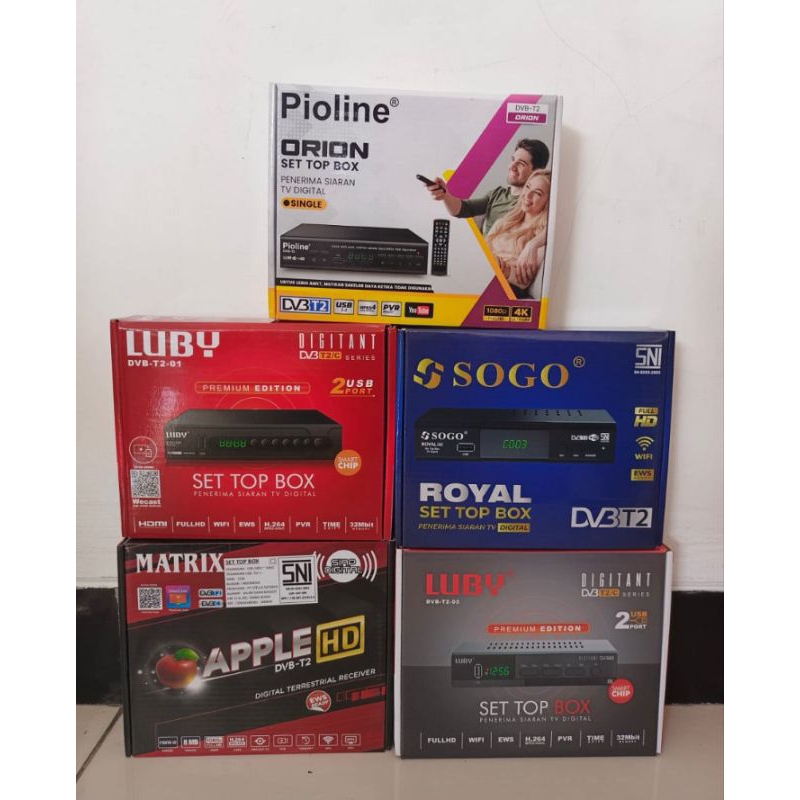 Pioline Noise Sogo Hinomaru Luby Set Top Box TV Digital