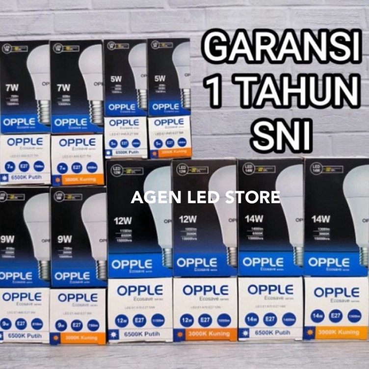 Dijual Bola Lampu Led Opple 12 Watt Balon Lampu Led Opple 12 Watt Led Bulb Opple 12 Watt