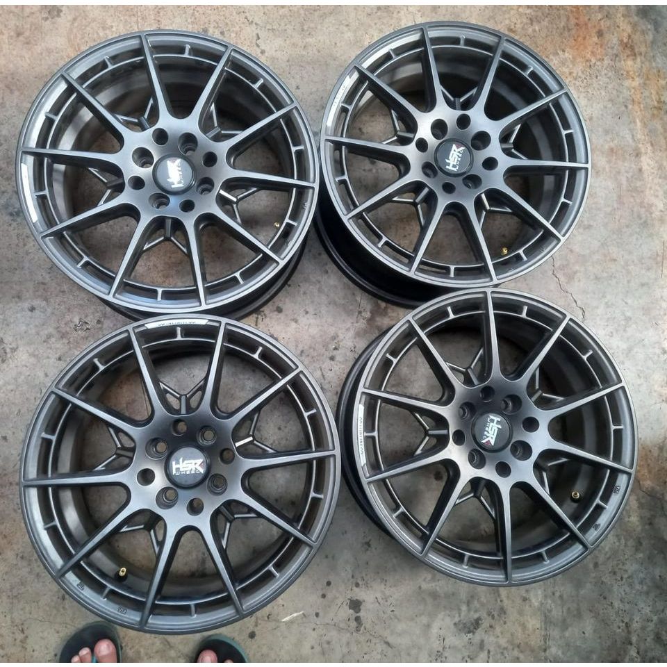 VELG MOBIL BEKAS R16 TYPE HSR PCD 4X100 - 4X114 PELEK RACING