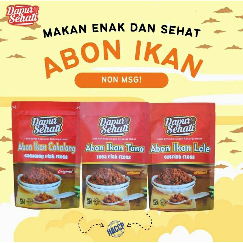 

ABON IKAN TUNA / ABON CAKALANG / ABON LELE / ABON AYAM