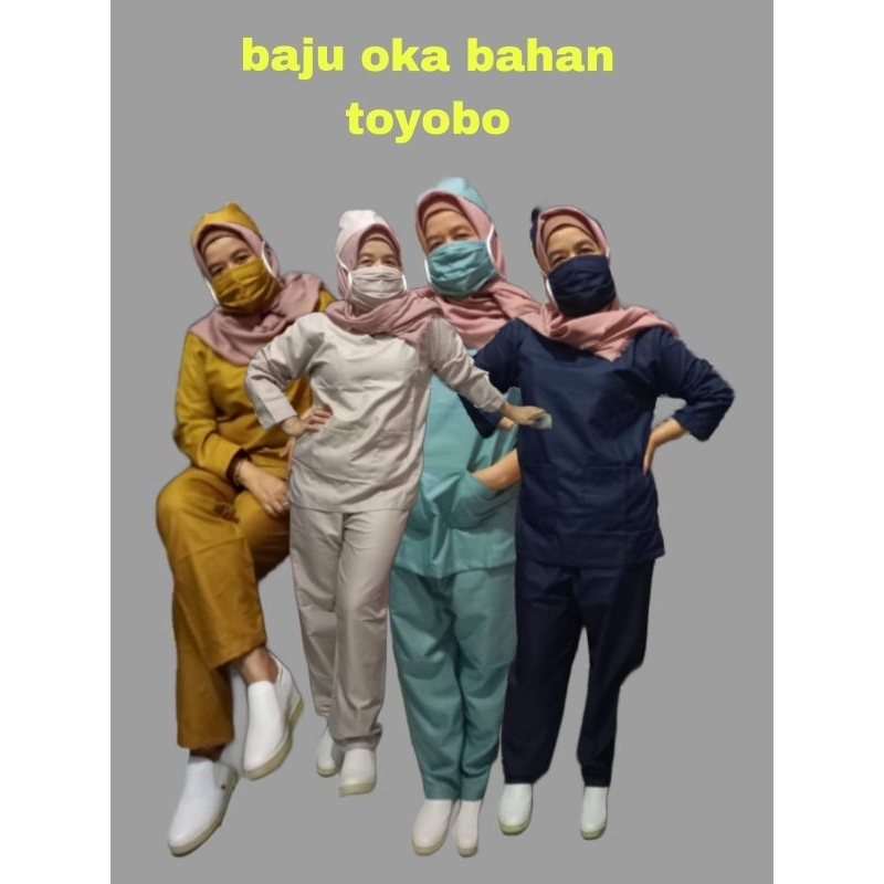 BAJU OKA BAHAN TOYOBO