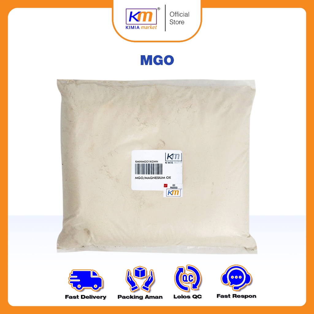 Premium MGO magnesium Oxide ukuran 1kg