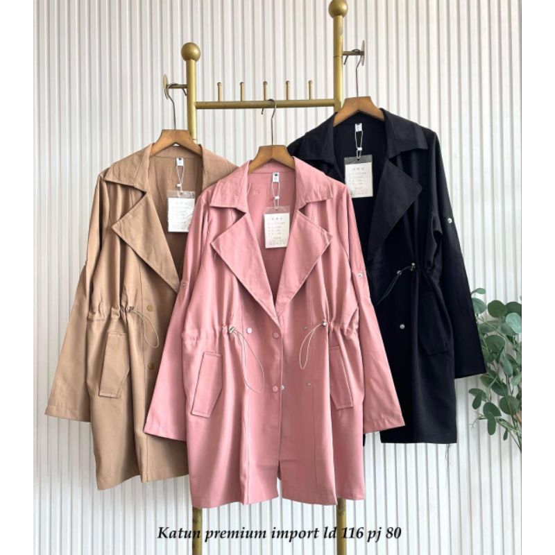 Coat Katun Premium Import