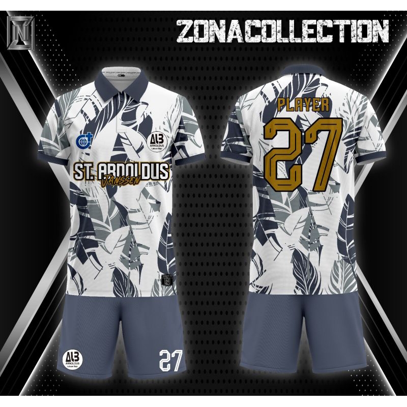 Setelan Jersey Bola Basket Badminton Full Printing Bisa Custom