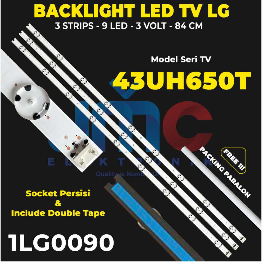 BACKLIGHT TV LED LG 43 INCH 43UH650T 43UH650