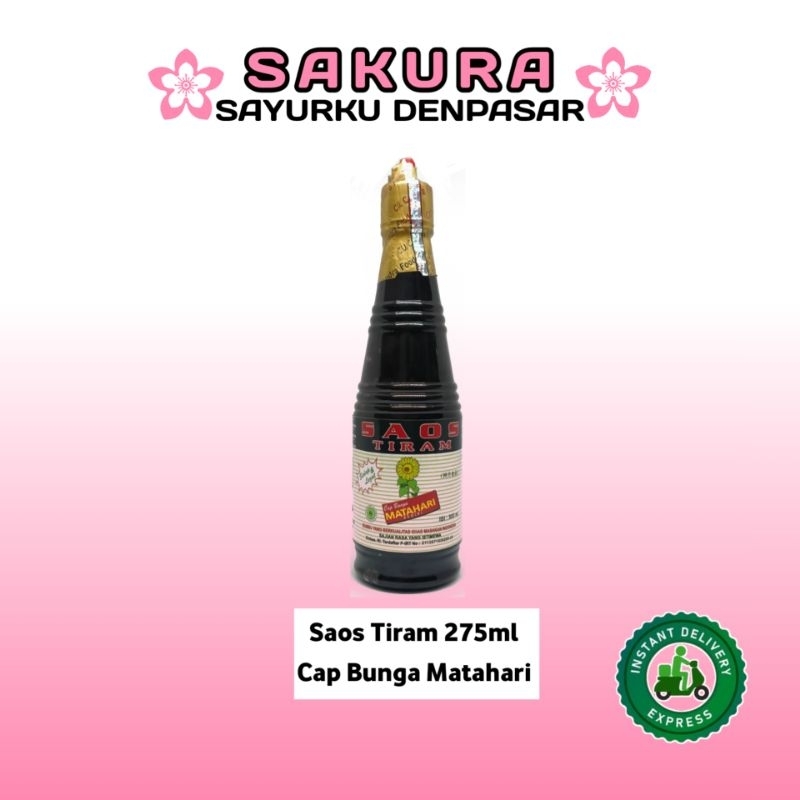 

Saos Tiram Cap Bunga Matahari 275ml - SAKURA