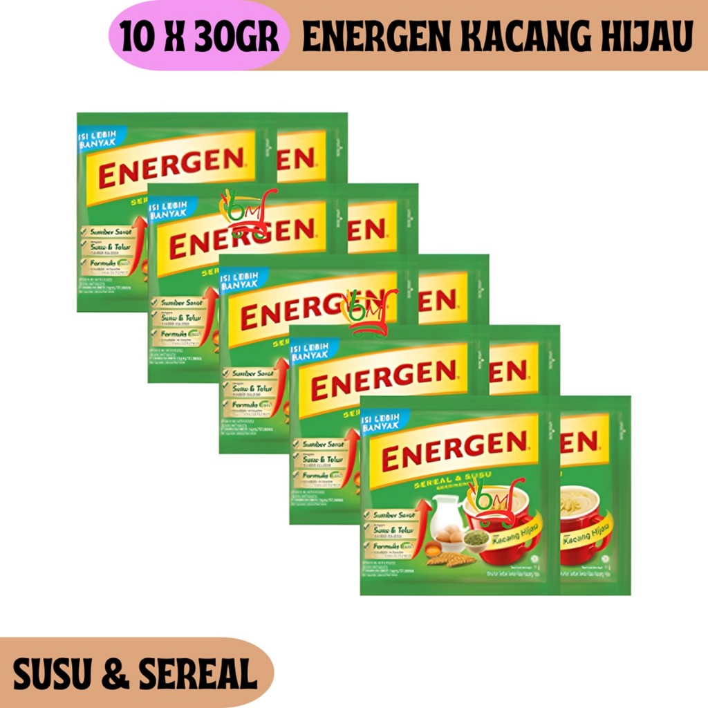

Energen Kacang Hijau Susu Sereal Cocok untuk Sarapan