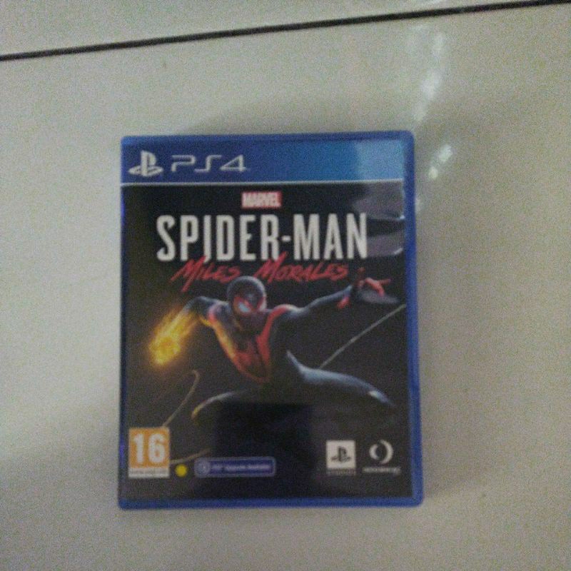 kaset ps4 spiderman miles morales second