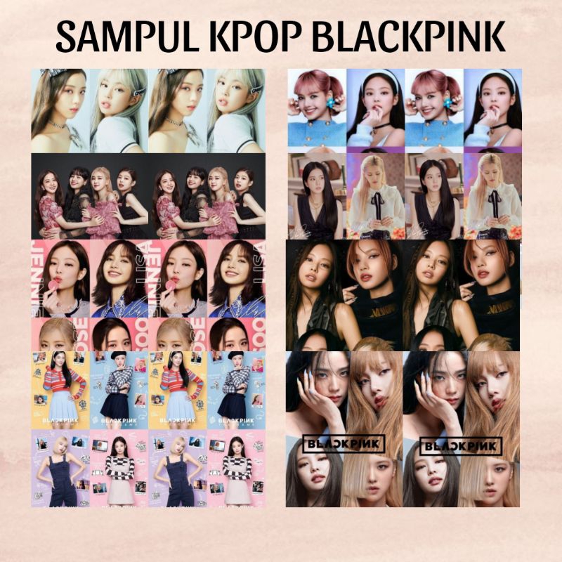 

SAMPUL BUKU KPOP BLACKPINK TWICE IVE AESPA BABYMONSTER NEWJEANS