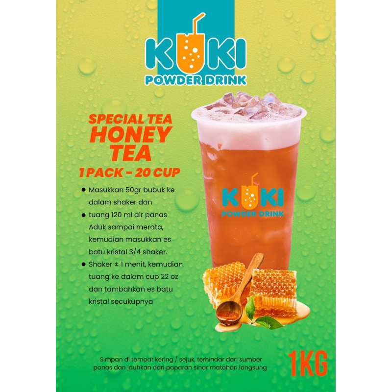 

HONEY TEA 1000gr BUBUK MINUMAN PREMIUM