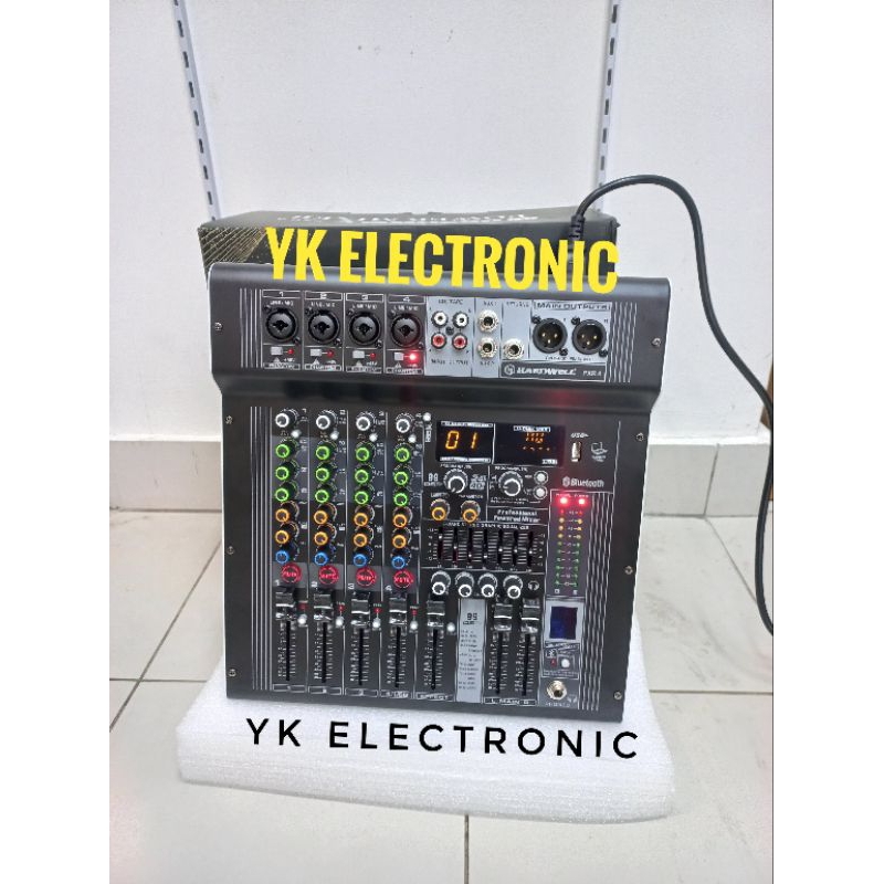 power mixer 4 channel hardwell pxr 4 original