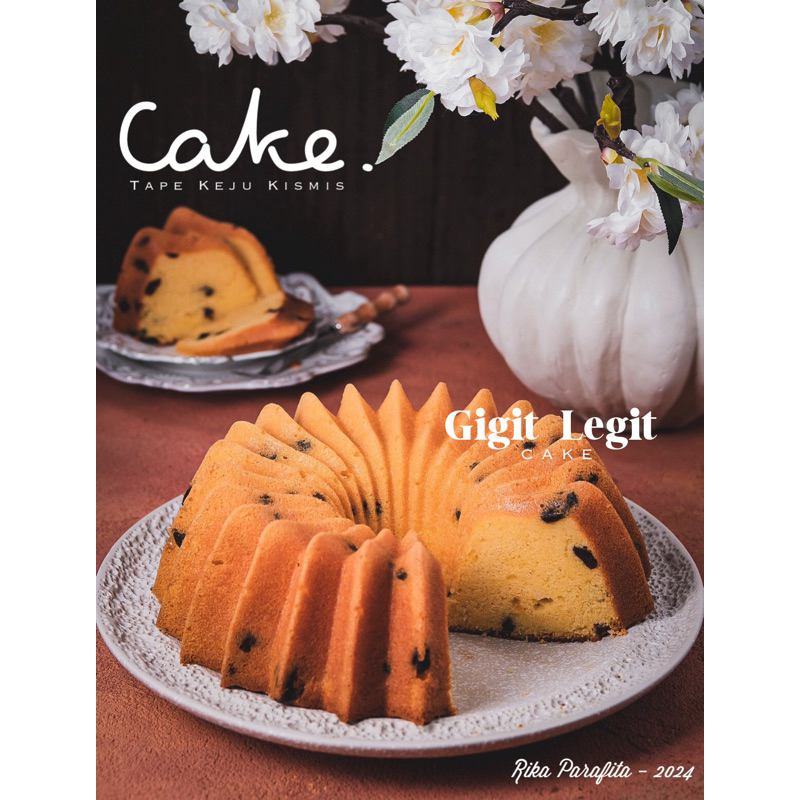

Cake Tape Keju Kismis (butter wisman)