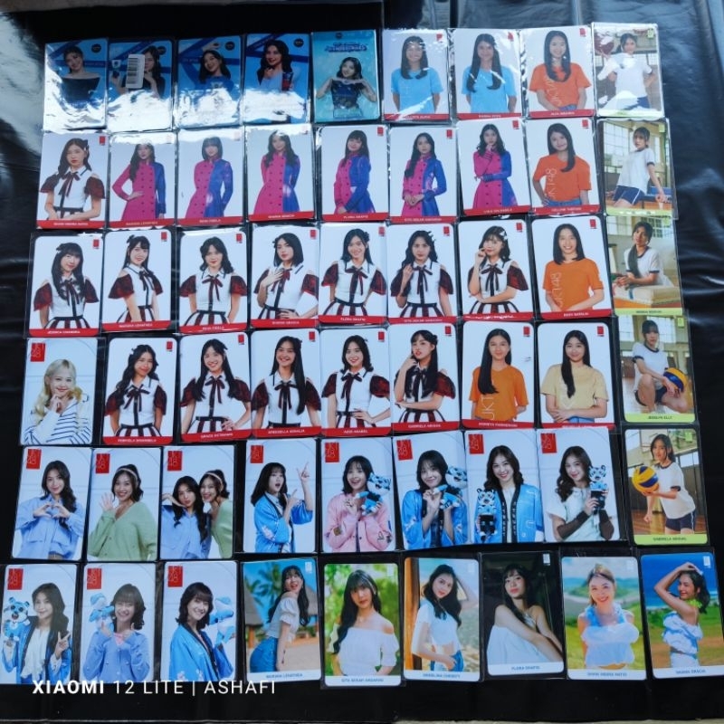Photocard official JKT48 (NTSY, Jtrust, Nivea, Spring Has Come, Music Card, Tour, Theater Sementara 