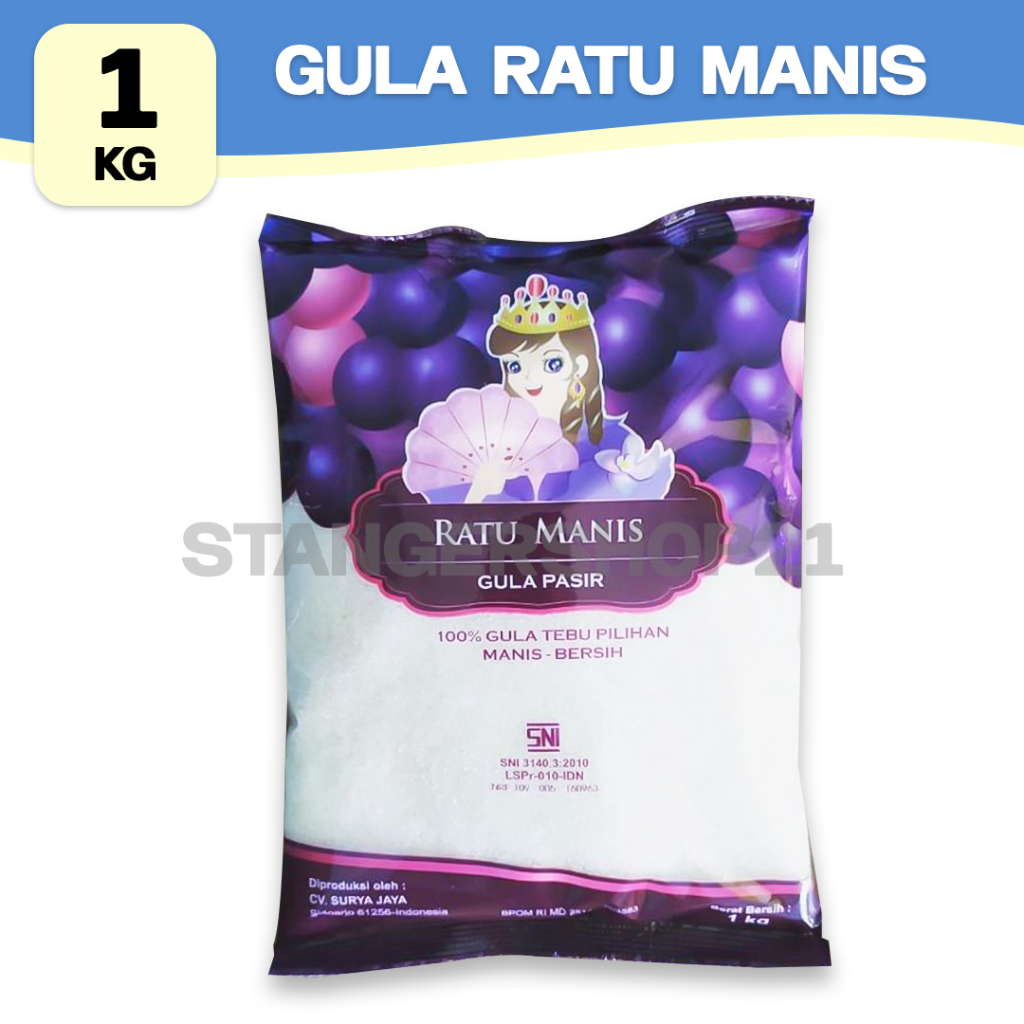 

Gula Ratu Manis 1KG Tebu Pilihan Berkualitas