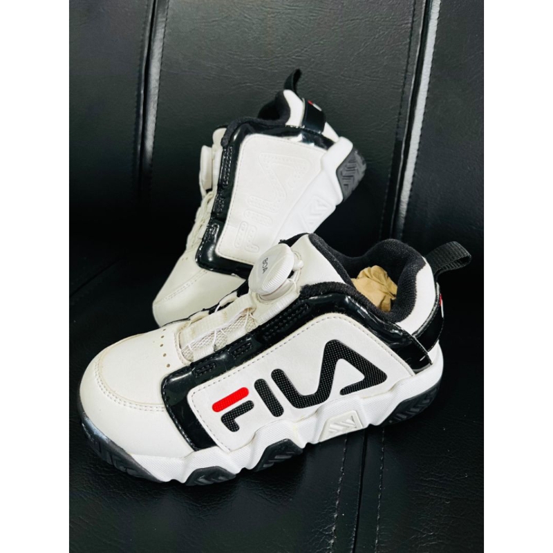 Sepatu Fila BOA Hitam Putih