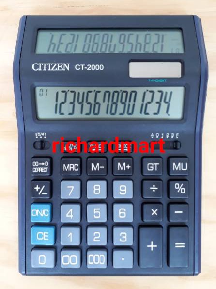 

harga terjangkau Kalkulator 2 layar citien ct 2 14 digit