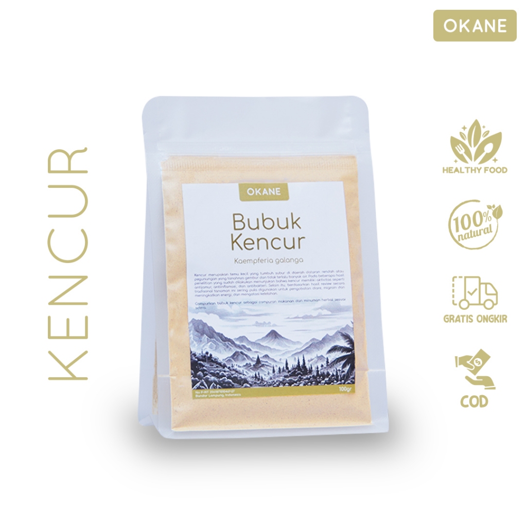 

Kencur Bubuk Original Asli Tanpa Campuran 100 gr / Kencur Bubuk Asli