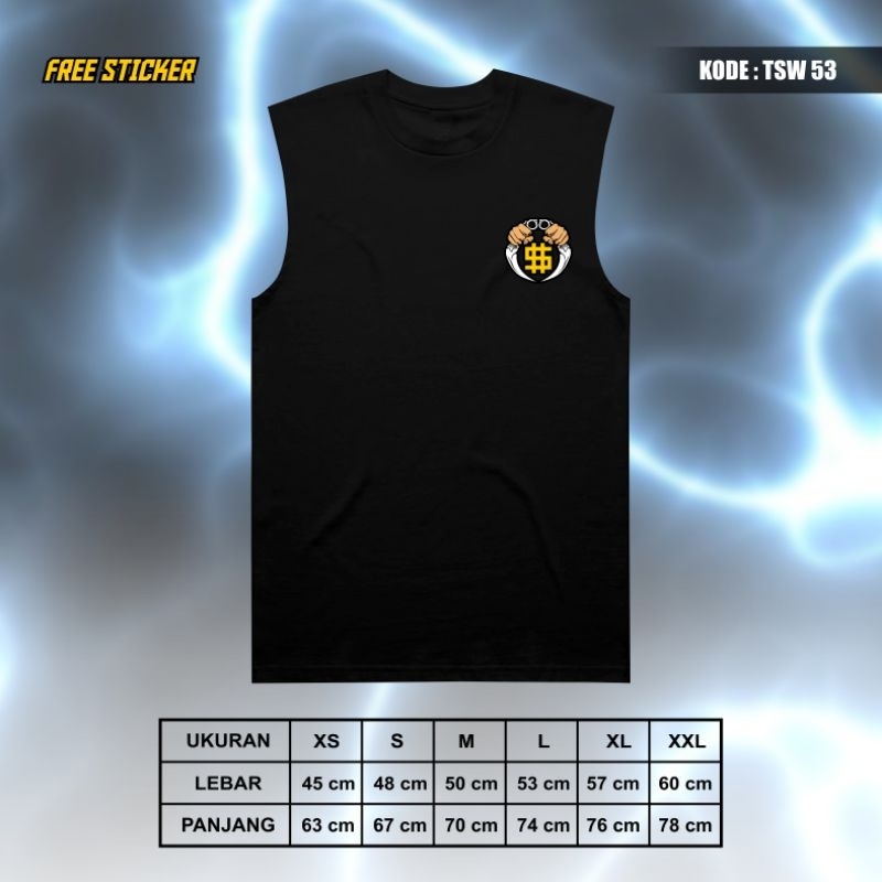 Kaos Singlet Tanktop PSHW STK Winongo TSH 53