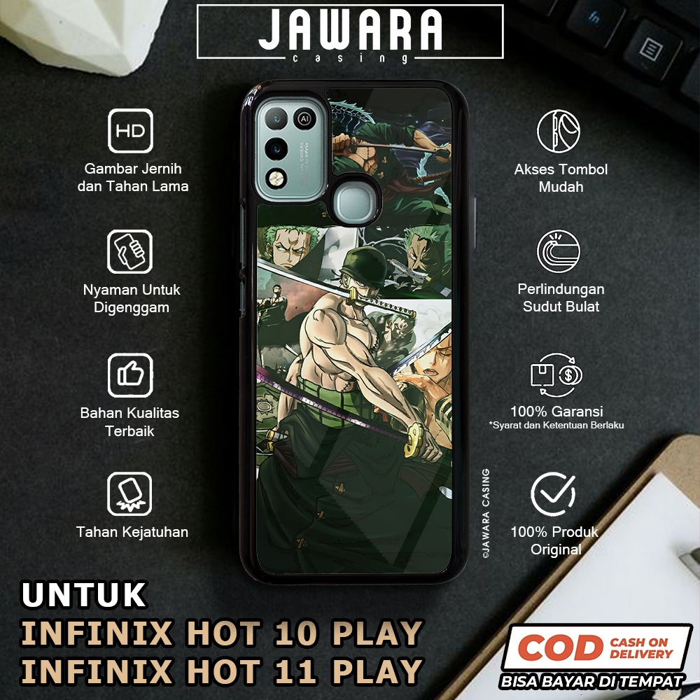Case Infinix Hot 10 Play 11 Play Casing Infinix Hot 10 Play 11 Play [ZORO] Premium Glossy Case Hp In