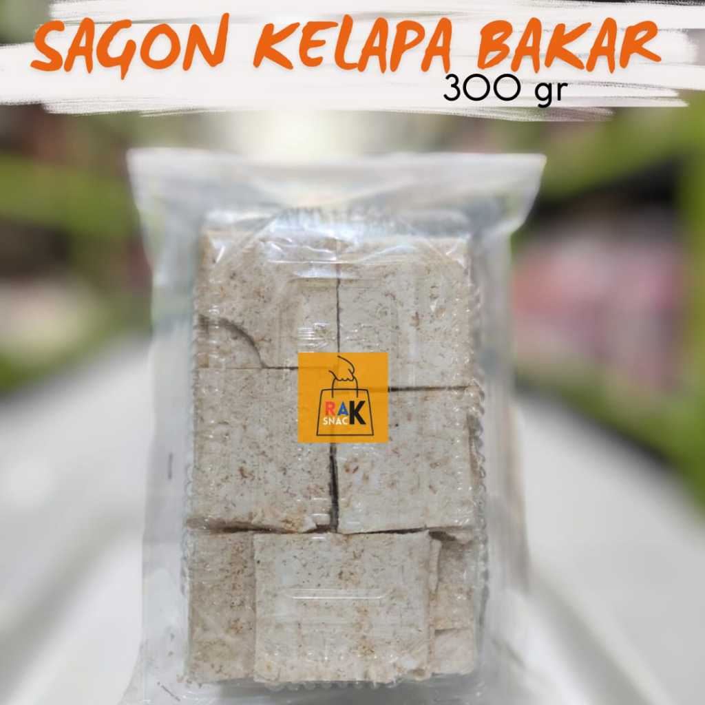 

Kue Sagon Kelapa Bakar 300gr | Kue Sagu Murah Kemasan Ekonomis